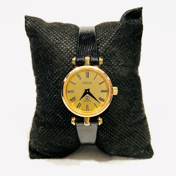 Gucci Accessories - Authentic Gucci 1.86 Swiss Made Rare Vintage 1980s Women’s Watch - New Battery